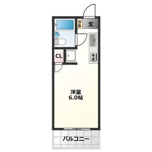 ハイム佐藤【1階】の間取り