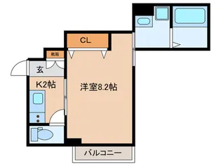 へーベルメゾン井口堂【3階】の間取り