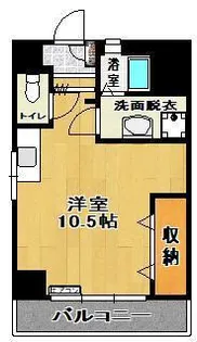 定功ビル【3階】の間取り