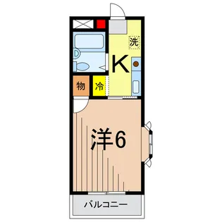 振興ビル【6階】の間取り