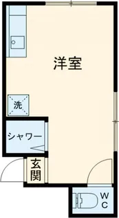 鈴大アパート【2階】の間取り