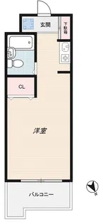 インプルーブ高井戸【4階】の間取り