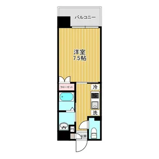 ザ・テラス大道【3階】の間取り