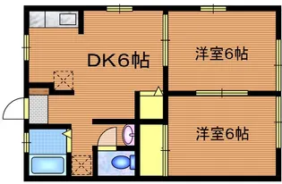 ラ・フィーネ【1階】の間取り