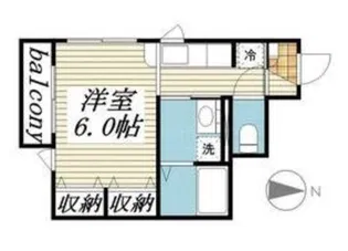 ヴィスティージュ【1階】の間取り