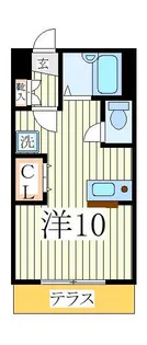 ドゥレーヴ【1階】の間取り