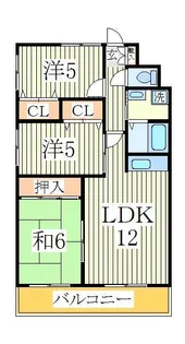 メイア天王台【4階】の間取り