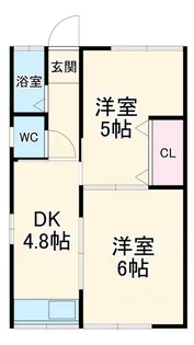 紀ノ国荘【1階】の間取り