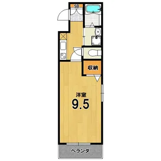 Succeed洛北【3階】の間取り