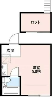 エイティエイトヒノ【2階】の間取り