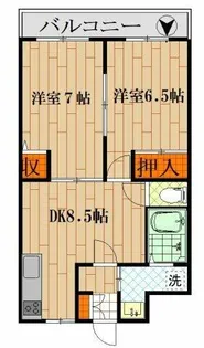 コンフォートN【3階】の間取り
