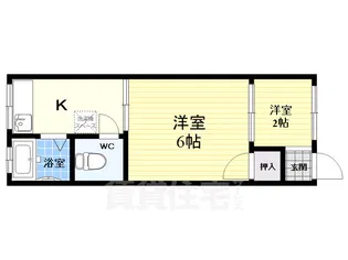 バートンハウス下新庄【1階】の間取り