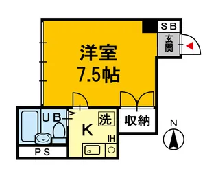 メゾン西町【3階】の間取り
