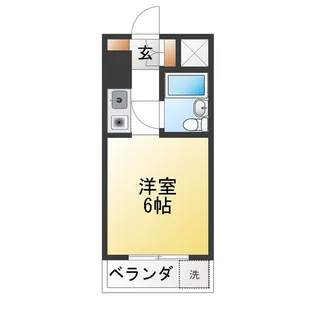 トップ上池袋【5階】の間取り