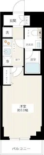 HY’s crecer 清澄白河【6階】の間取り