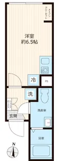 モント方南町【1階】の間取り