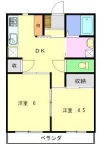 パルつかさ【2階】の間取り