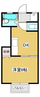 めぐみコーポ【1階】の間取り