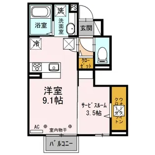 La Casa Felice【1階】の間取り