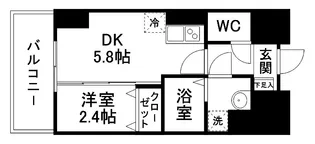 グラン・ドミール小田原弓ノ町【4階】の間取り