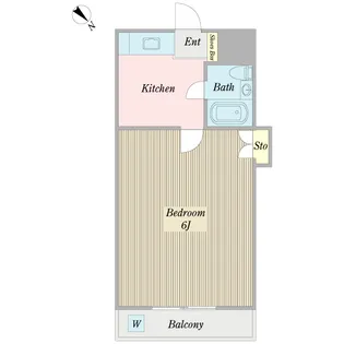 ラグナテラス【2階】の間取り