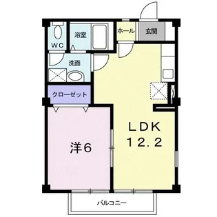 ファーストビレッジ【2階】の間取り