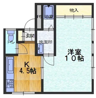 大島ビル【3階】の間取り