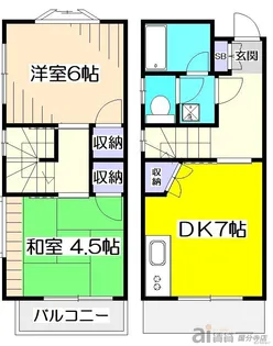 東京都小金井市貫井南町4【一戸建】の間取り