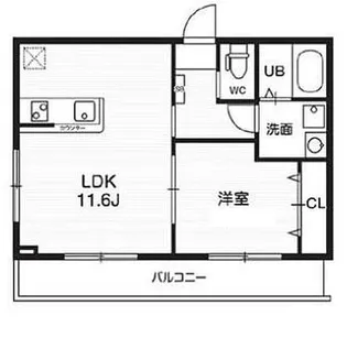 東京都大田区西糀谷3【マンション】の間取り