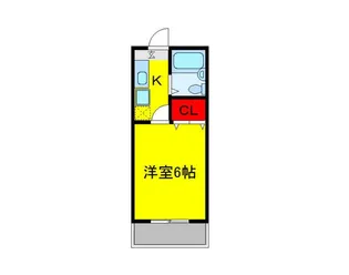 ダイワコーポI【2階】の間取り