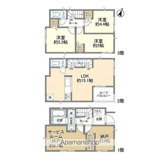 埼玉県さいたま市桜区田島4【一戸建】の間取り