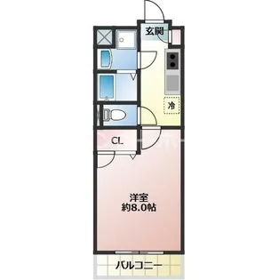 アマーレ【3階】の間取り