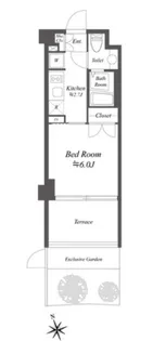 サムティレジデンス浦安【1階】の間取り