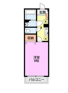 ウィンドワードSK【3階】の間取り