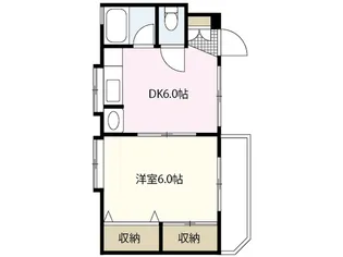 イシイハウス2【1階】の間取り