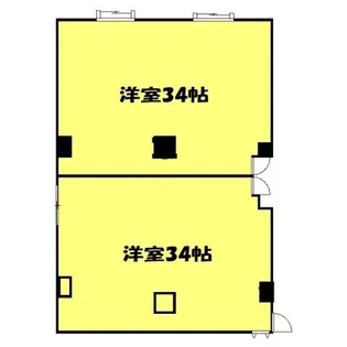 高萩駅前ビル【2階】の間取り