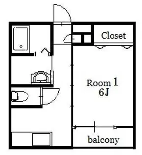 レスポワールI【2階】の間取り