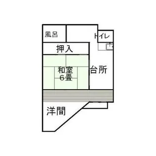 正樹ビル【2階】の間取り