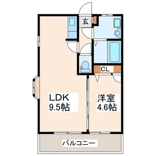 グラン・リーオ21【3階】の間取り