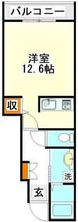 CANDEO糒A【2階】の間取り