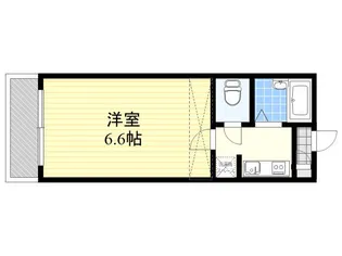 モンテローザ矢山【3階】の間取り
