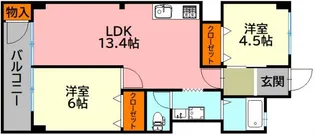 第5共立ビル【5階】の間取り
