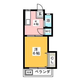 コーポ神の倉【2階】の間取り