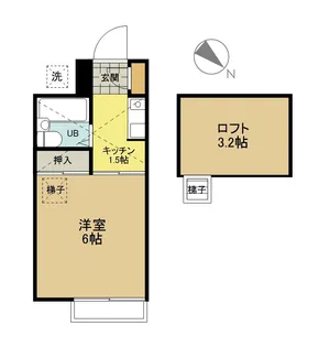 OEC相模【2階】の間取り