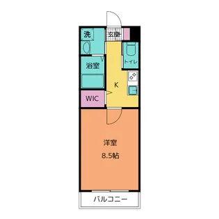グレイスコート御器所【4階】の間取り