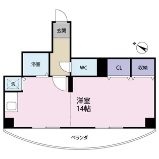 KSビル南浦和【3階】の間取り