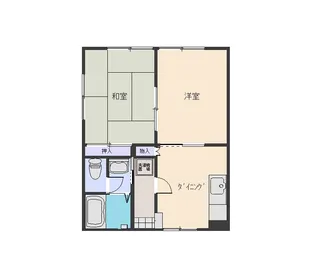 さくら荘【1階】の間取り