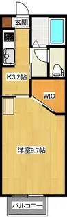 福島県郡山市図景2【アパート】の間取り