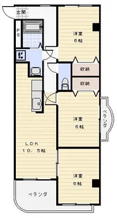 センチュリーヒルズ【3階】の間取り