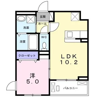 クリーン ハイツ【3階】の間取り